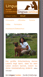 Mobile Screenshot of linguacanina.com